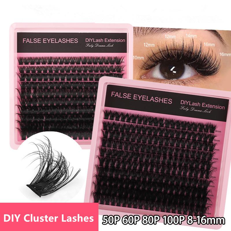 Eyelash Extension Cluster - Cachos de Cílios Fluffy D Curl