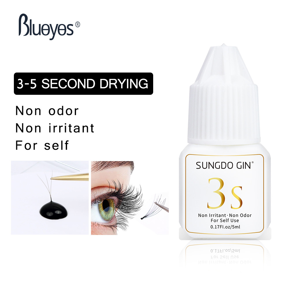 Eyelash Extension Eye Irritation - Cola para extensão de cílios 3s,