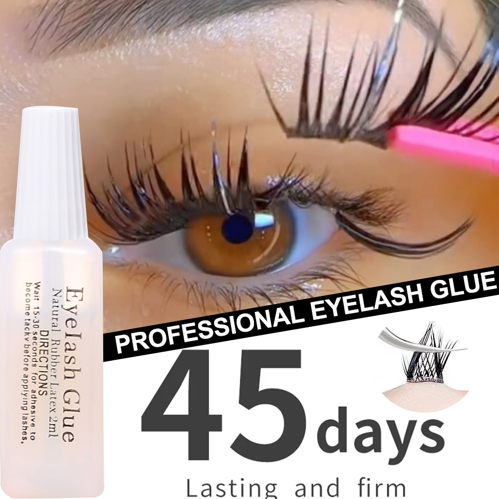 Cola transparente para cílios, - Eyelash Extension Eye Irritation avaliação e preço