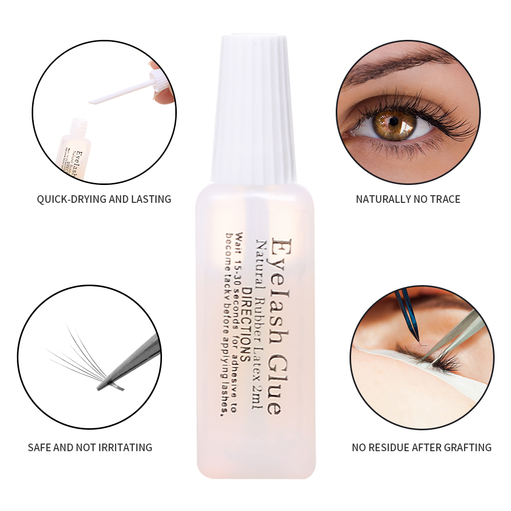 Cola transparente para cílios, - Eyelash Extension Eye Irritation avaliação e preço