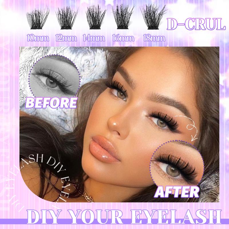 Novas Cílios em Cluster DIY: B - Eyelash Extension Cluster avaliação e preço