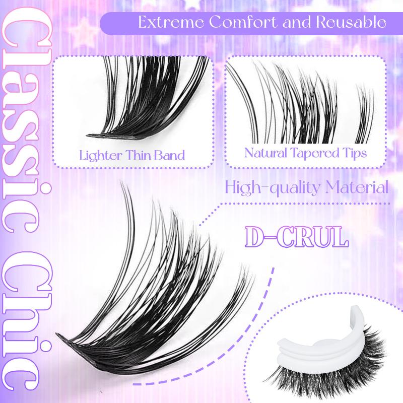 Cílios em Cacho DIY: Bandeja M - Eyelash Extension Cluster avaliação e preço