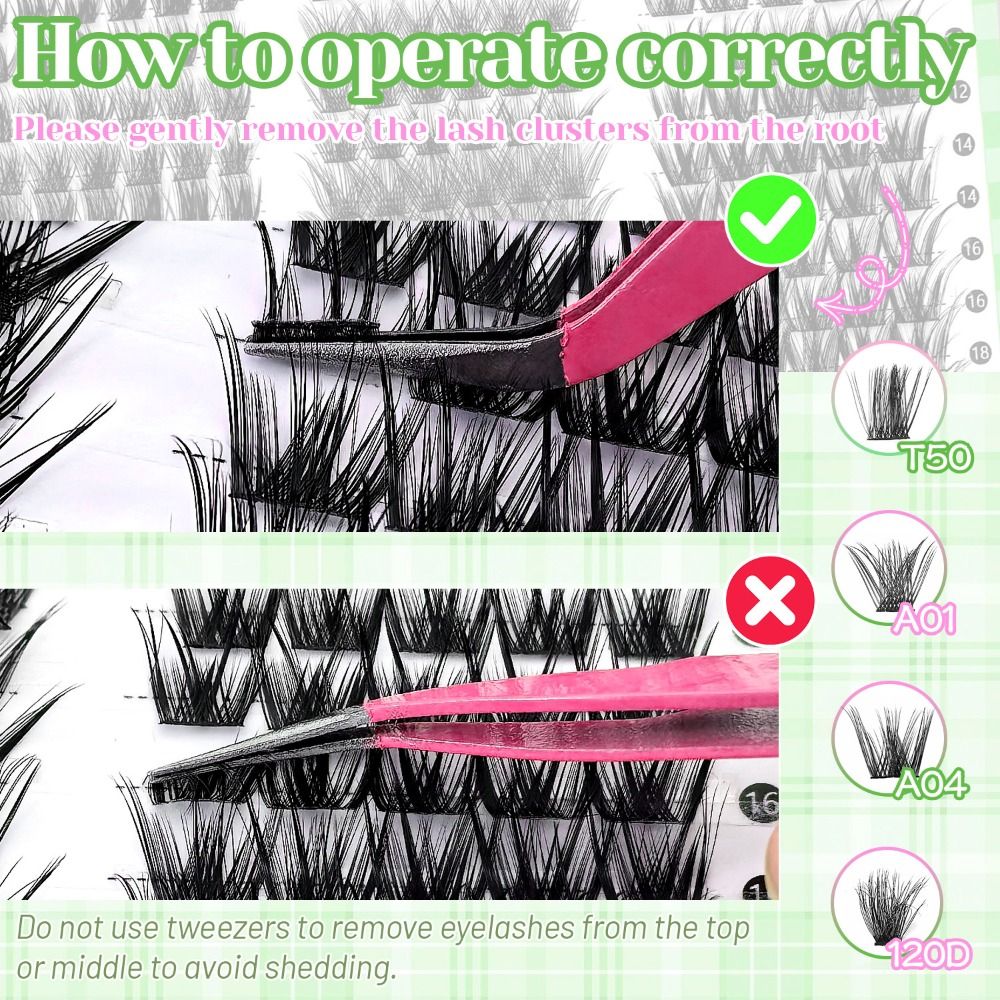 Cílios Postiços com Aparência  - Eyelash Extension Cluster avaliação e preço