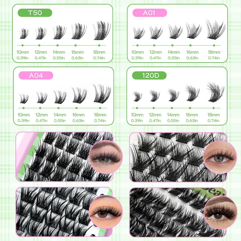 Cílios Postiços com Aparência  - Eyelash Extension Cluster avaliação e preço