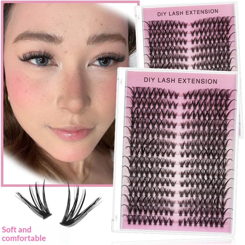 20 Unidades de Cílios Postiços - Eyelash Extension Cluster avaliação e preço