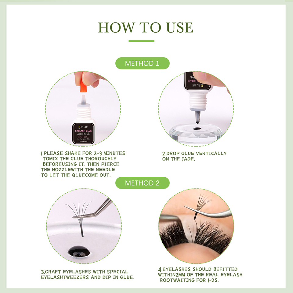Cola para cílios profissional  - Eyelash Extension Eye Irritation avaliação e preço