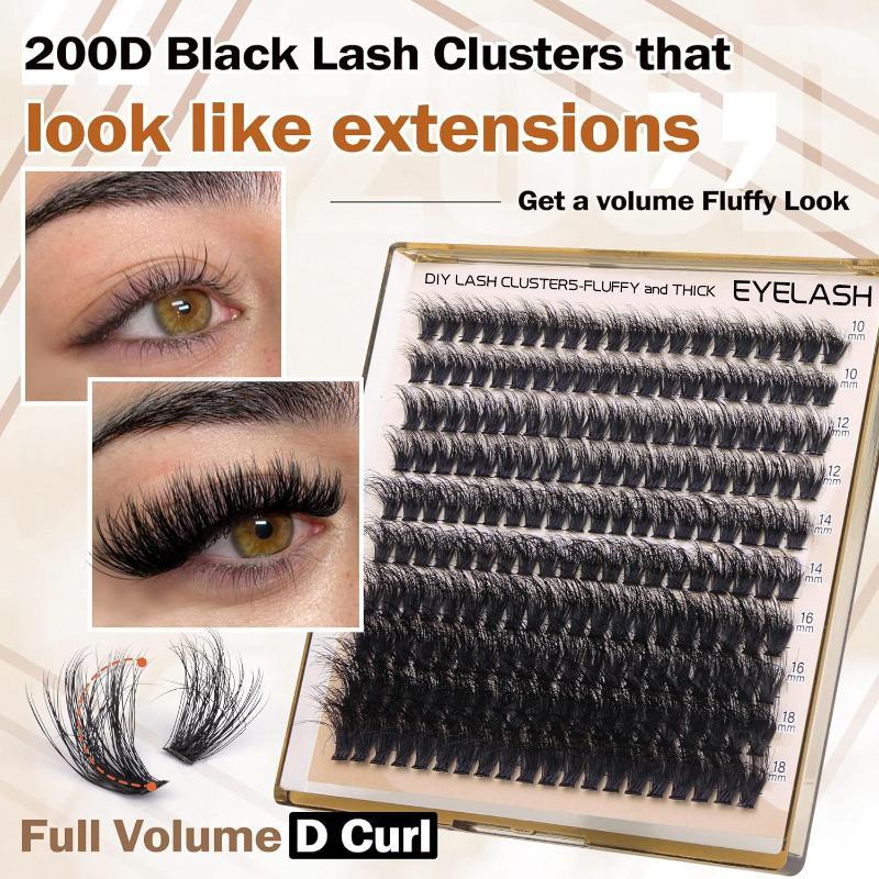 Novos Cachos de Cílios Volumos - Eyelash Extension Cluster avaliação e preço
