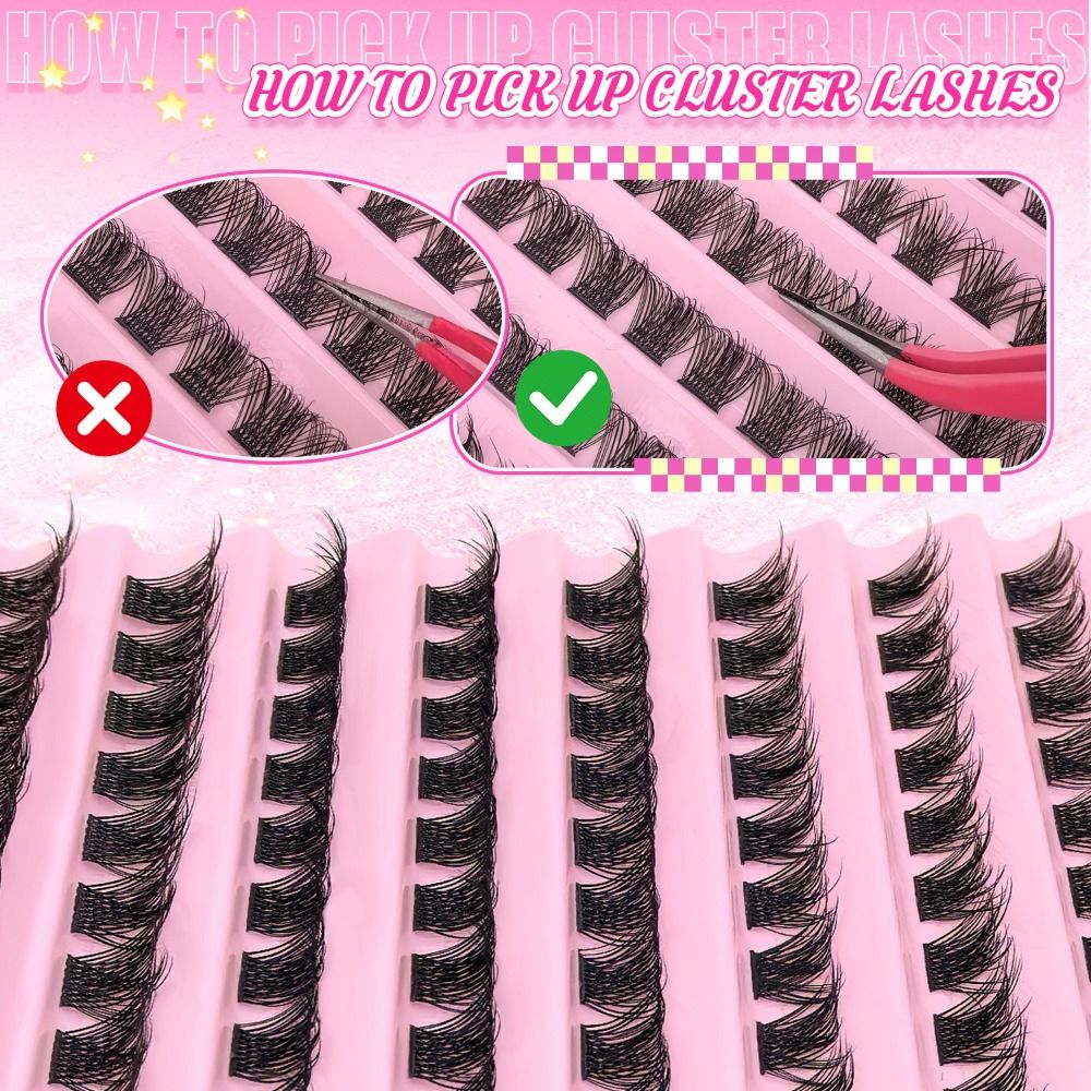 Cílios Postiços com Efeito Nat - Eyelash Extension Cluster avaliação e preço