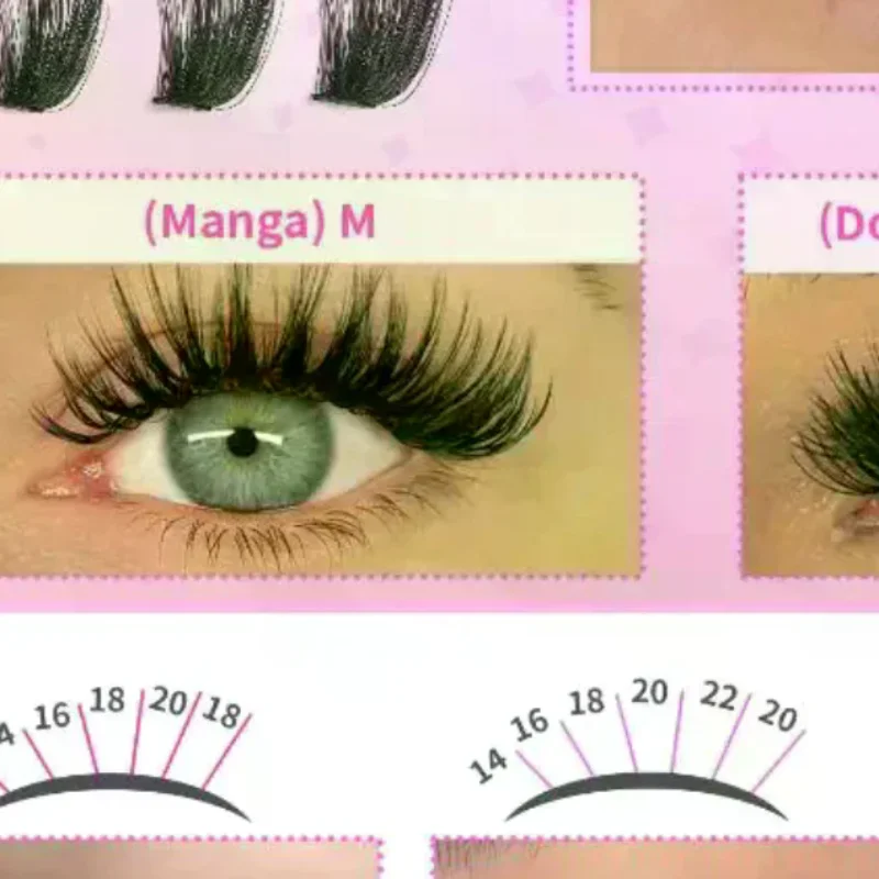 Kit de Cílios em Tufos, Cílios - Eyelash Extension Cluster avaliação e preço