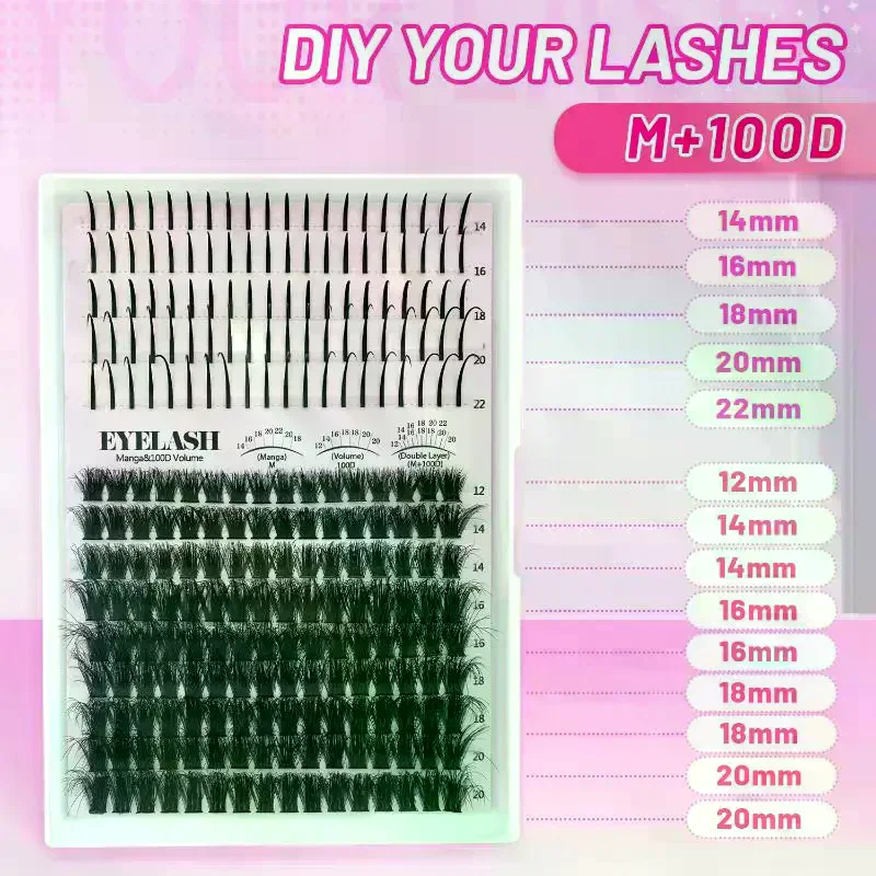 Kit de Cílios em Tufos, Cílios - Eyelash Extension Cluster avaliação e preço