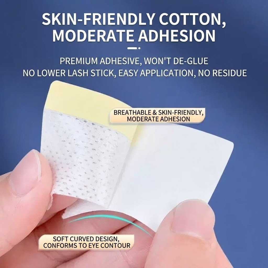 Patches sem fiapos para a área - Eyelash Extension Eye Irritation avaliação e preço