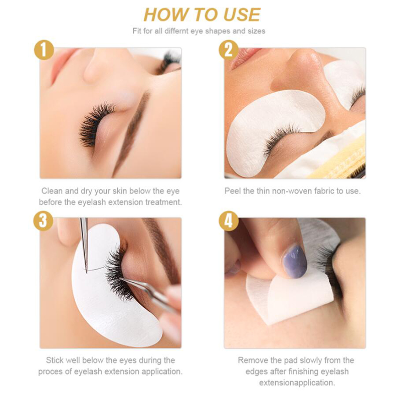 1000 pares/lote marca mini rem - Eyelash Extension Eye Irritation avaliação e preço